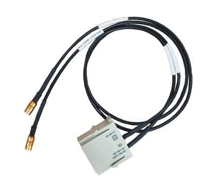 Konfektionierte HF-Kabel _ Harting-Gehäuse zu SMB-Stecker